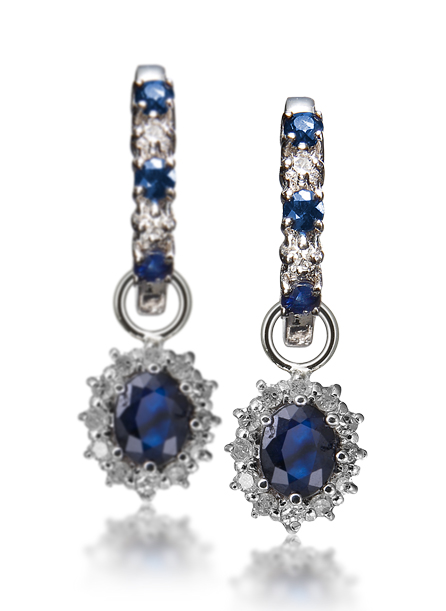 Pendientes Palace Zafiro