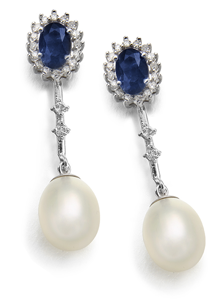 Pendientes Mayfair Blue